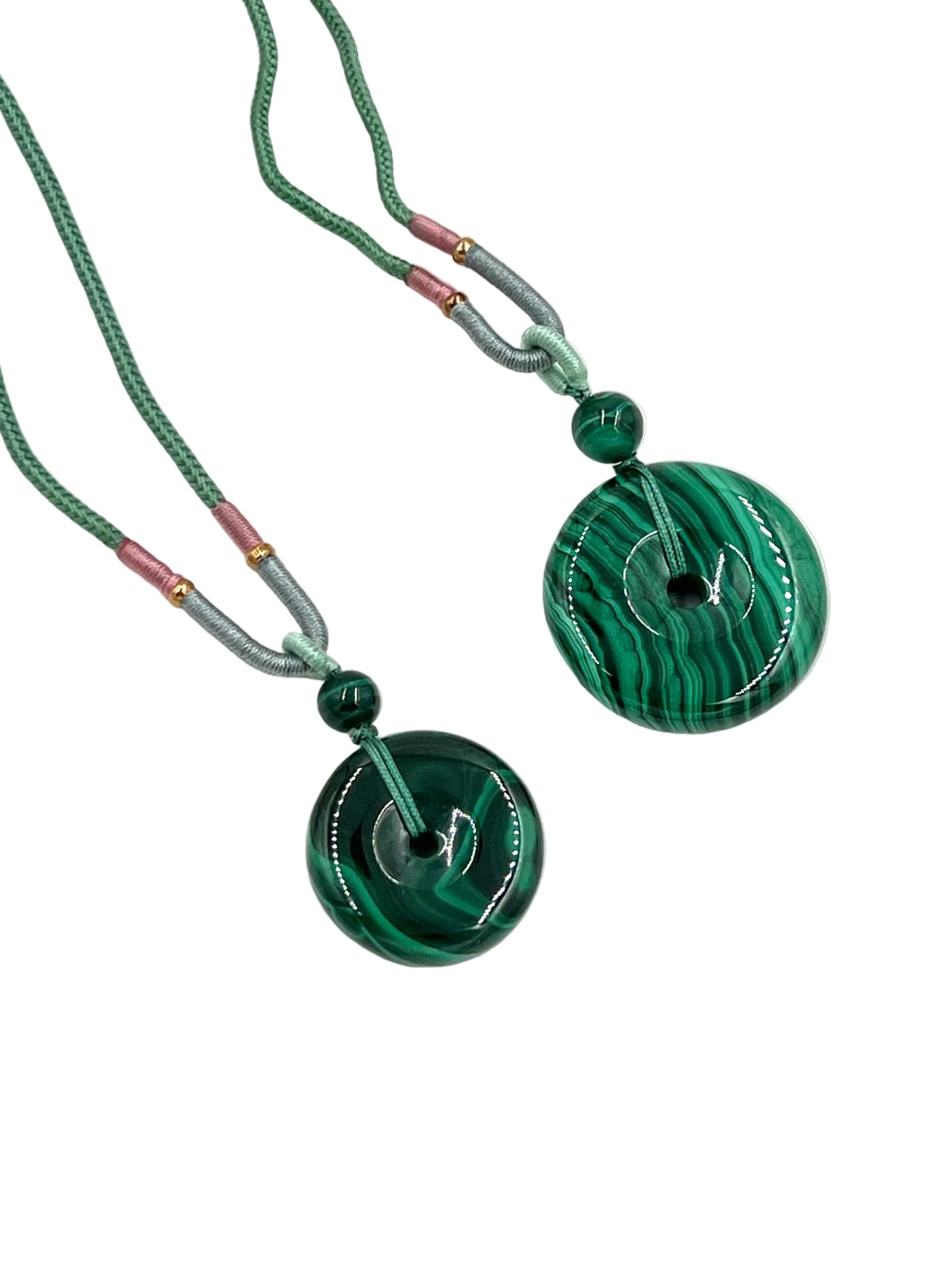 Malachite Coin Necklaces