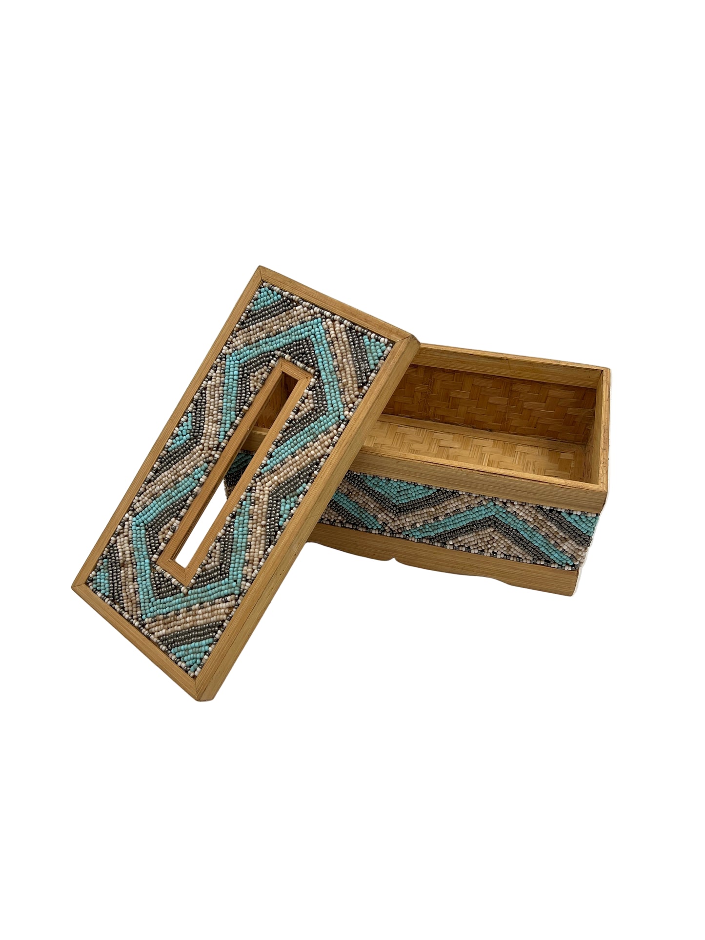 Bali Beaded Tissue Box