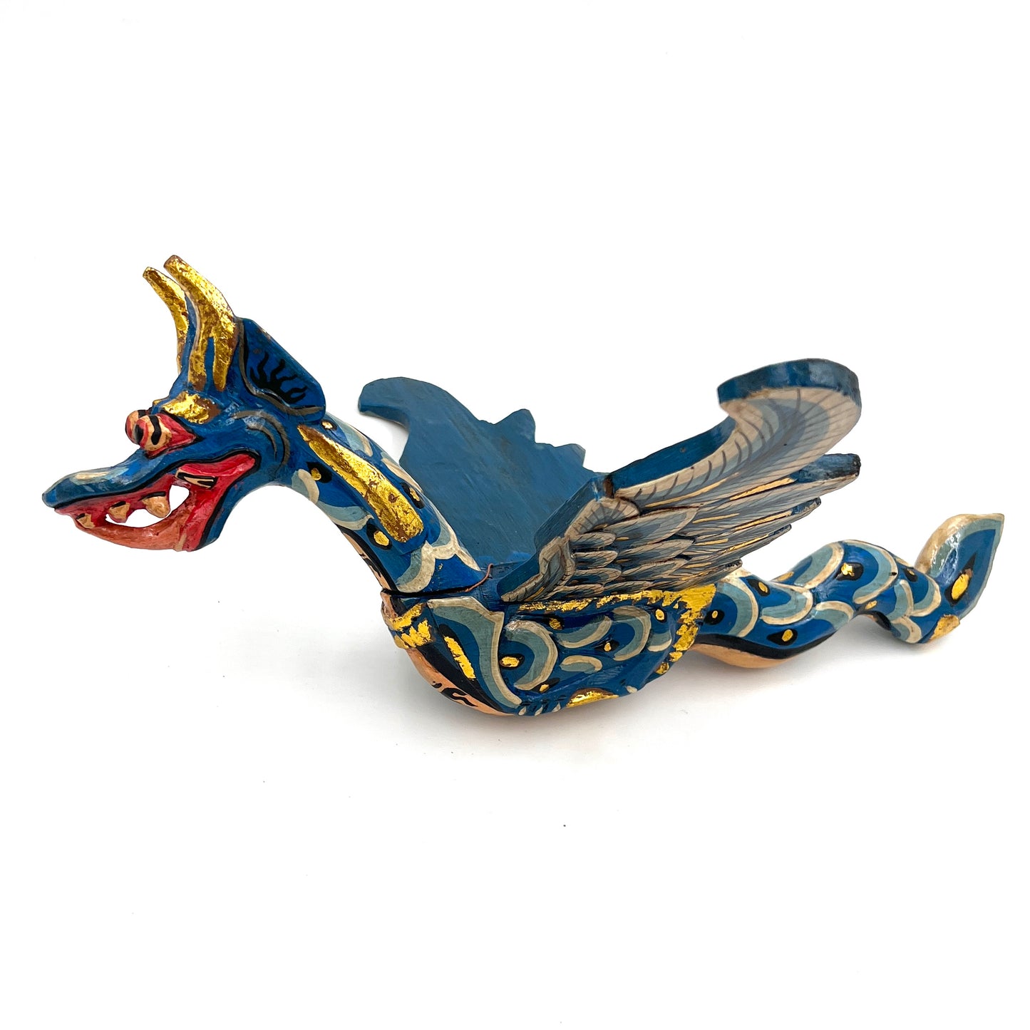 Flying Blue Dragon Spirit Chasers