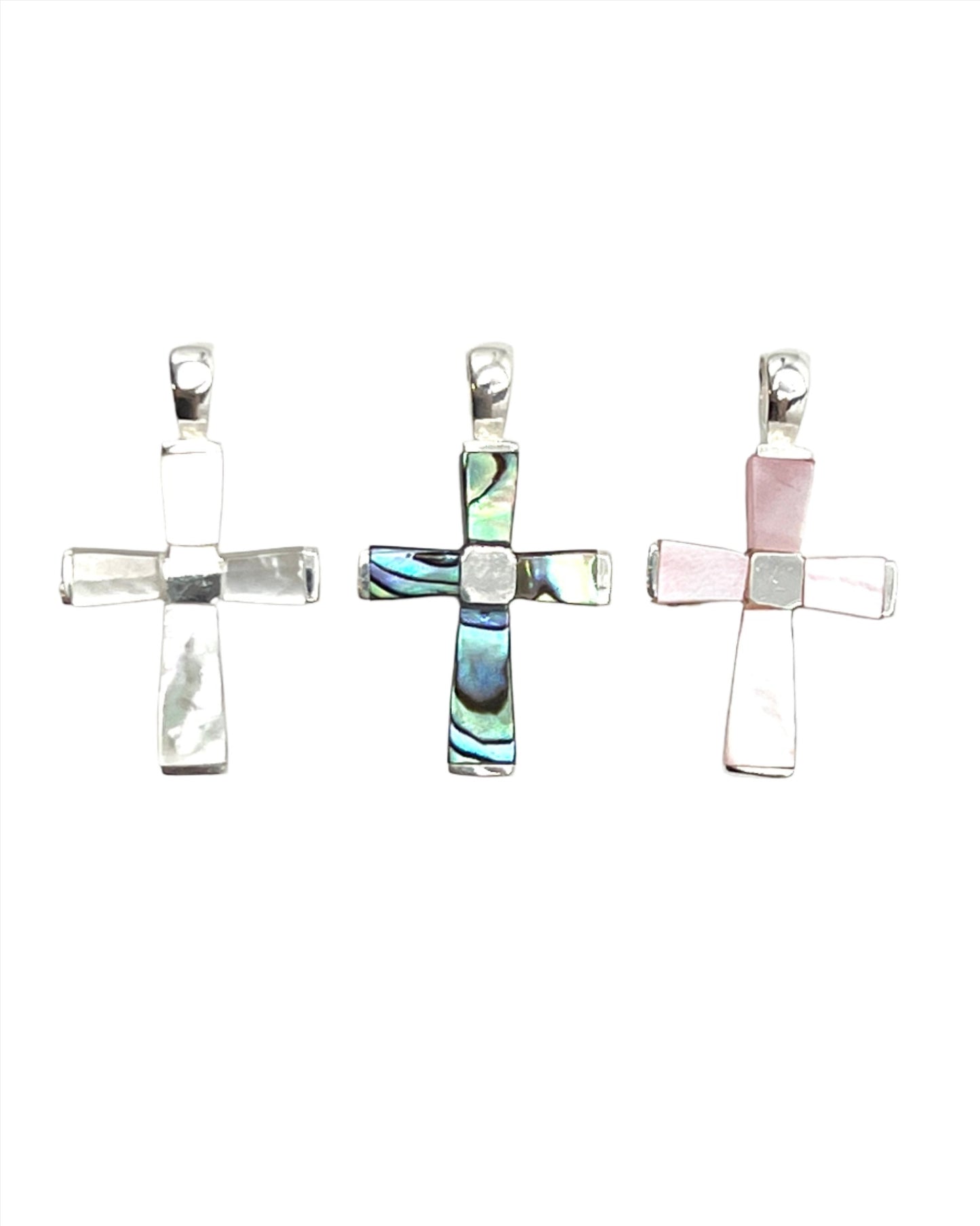 Shell Cross Pendants