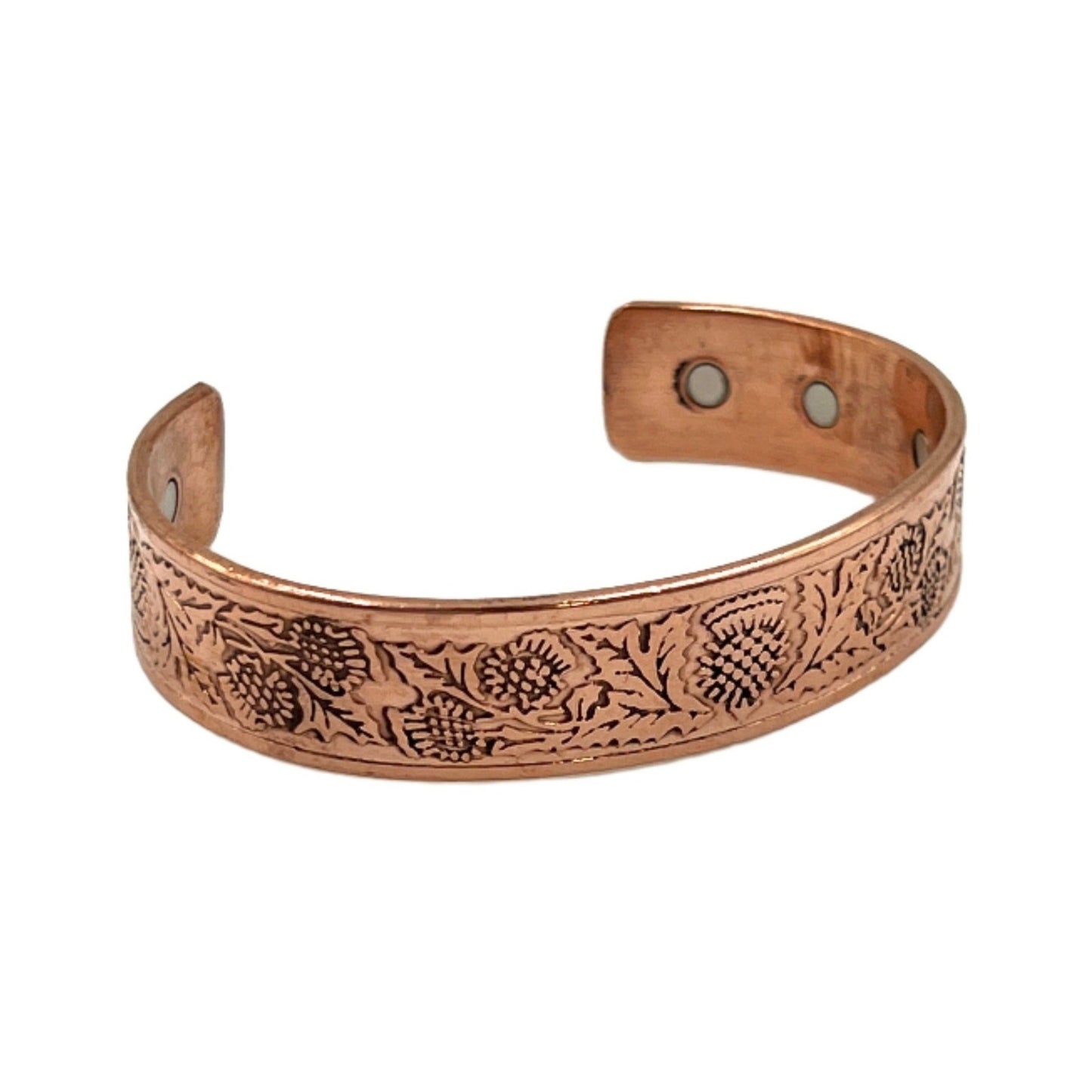 Flower Copper Magnetic Bracelet