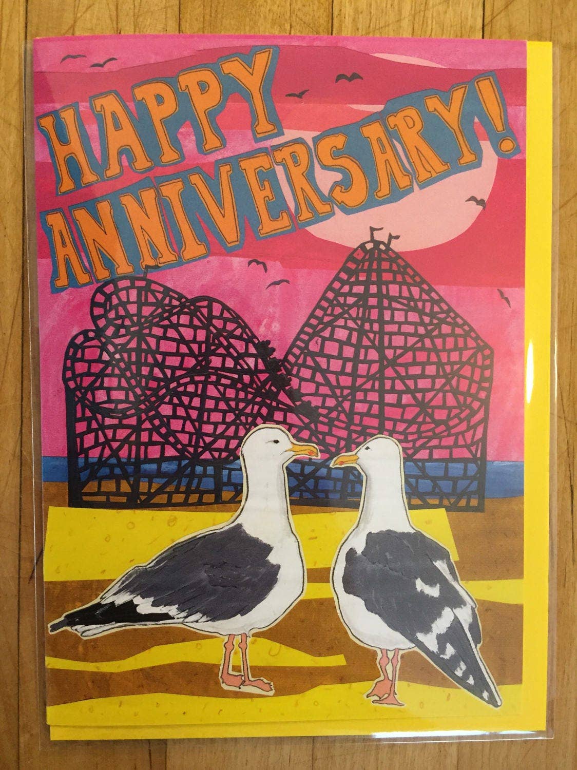 Seagull Happy Anniversary Card!