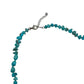 Hand Knotted Chip Turquoise Necklace