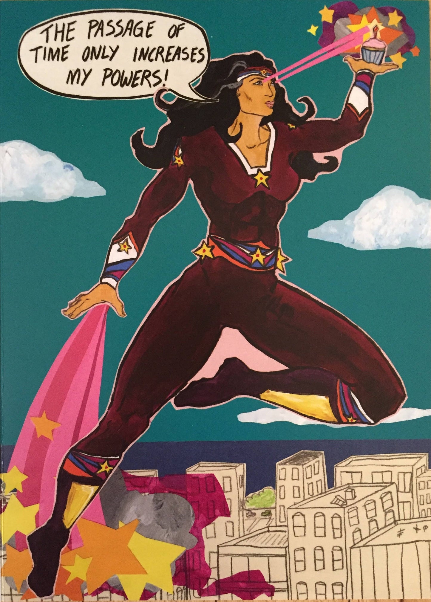 Super Woman Birthday Card