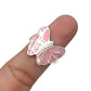 Sterling Silver Shell Butterfly Rings