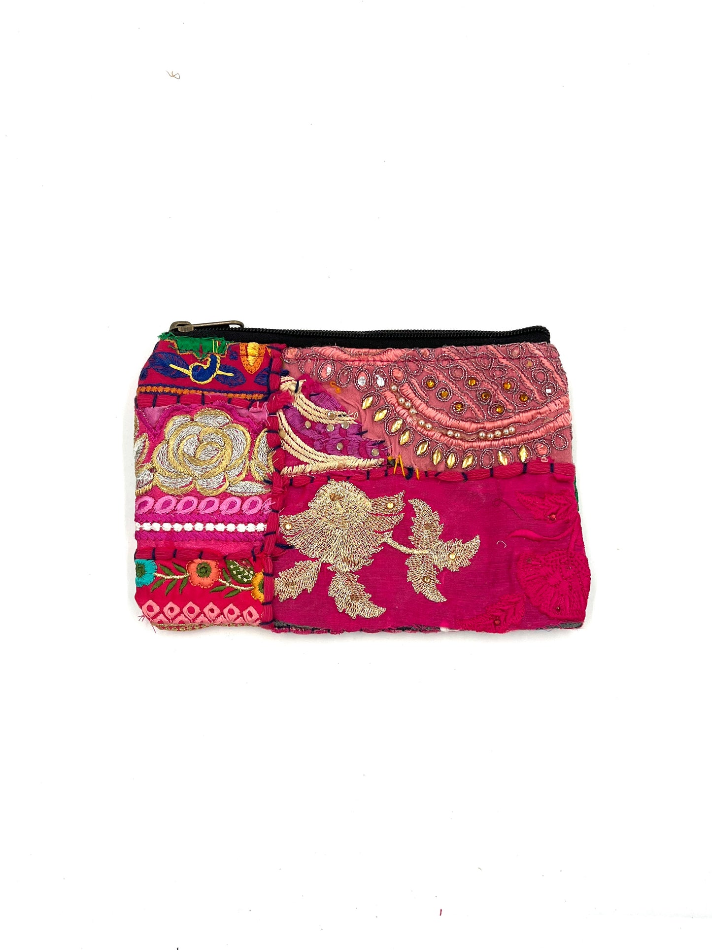 Embroidered Rajasthani Zipper Bag