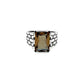 Silver Zultanite Brick Ring