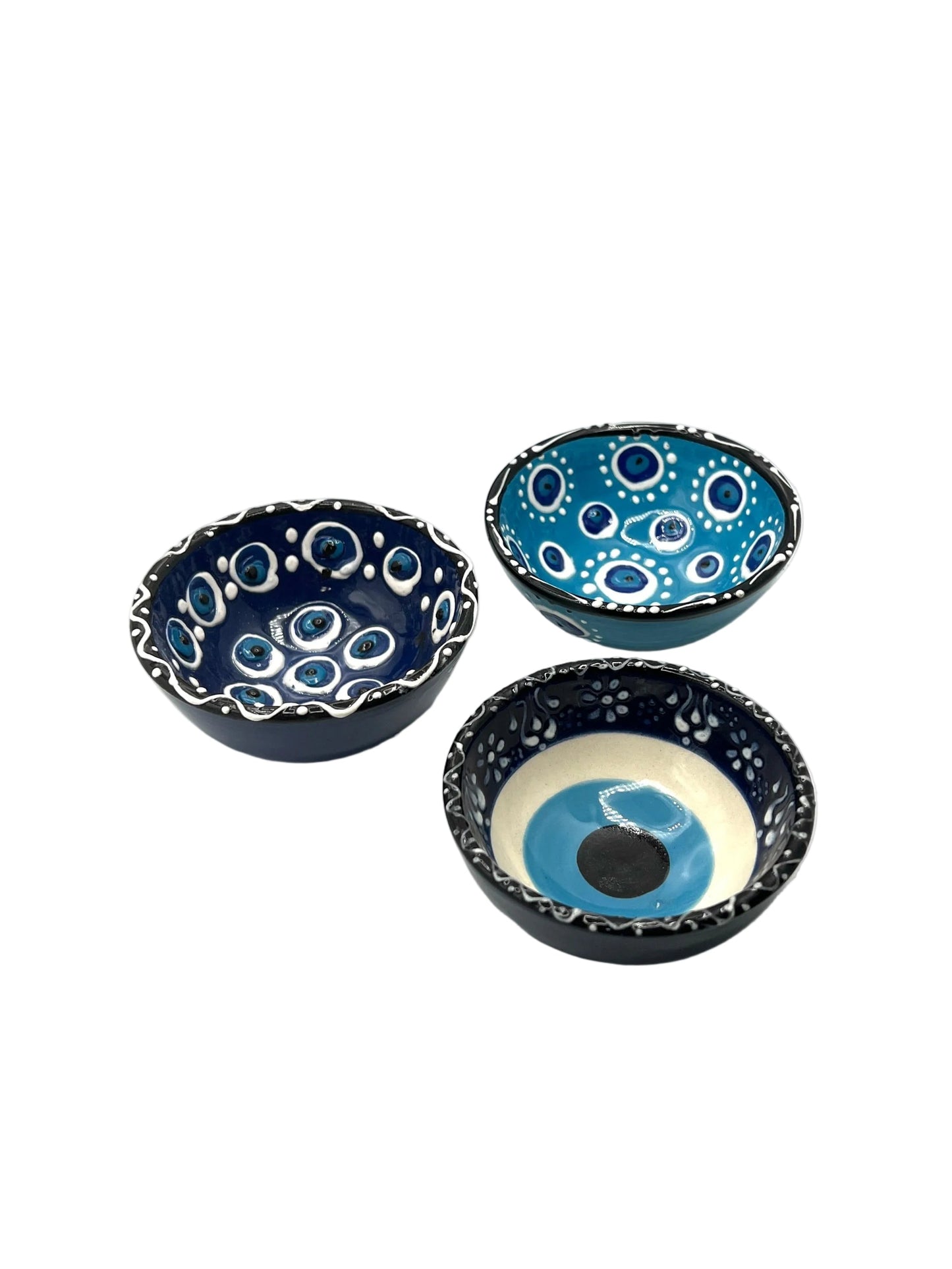 Evil Eye Turkish Ceramic Bowls