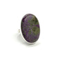 Sterling Silver Stichtite Oval Ring