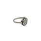 Teardrop Gemstone Beaded Ring