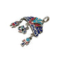 Silver Crown Charm Pendants