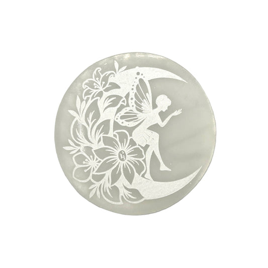 Fairy Moon Selenite Tiles
