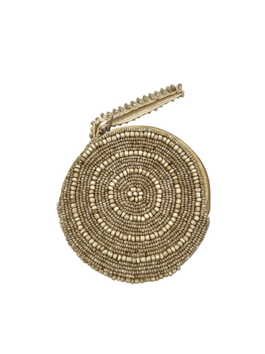 Beaded Round Coin Purse