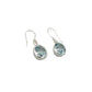 Blue Topaz Earrings