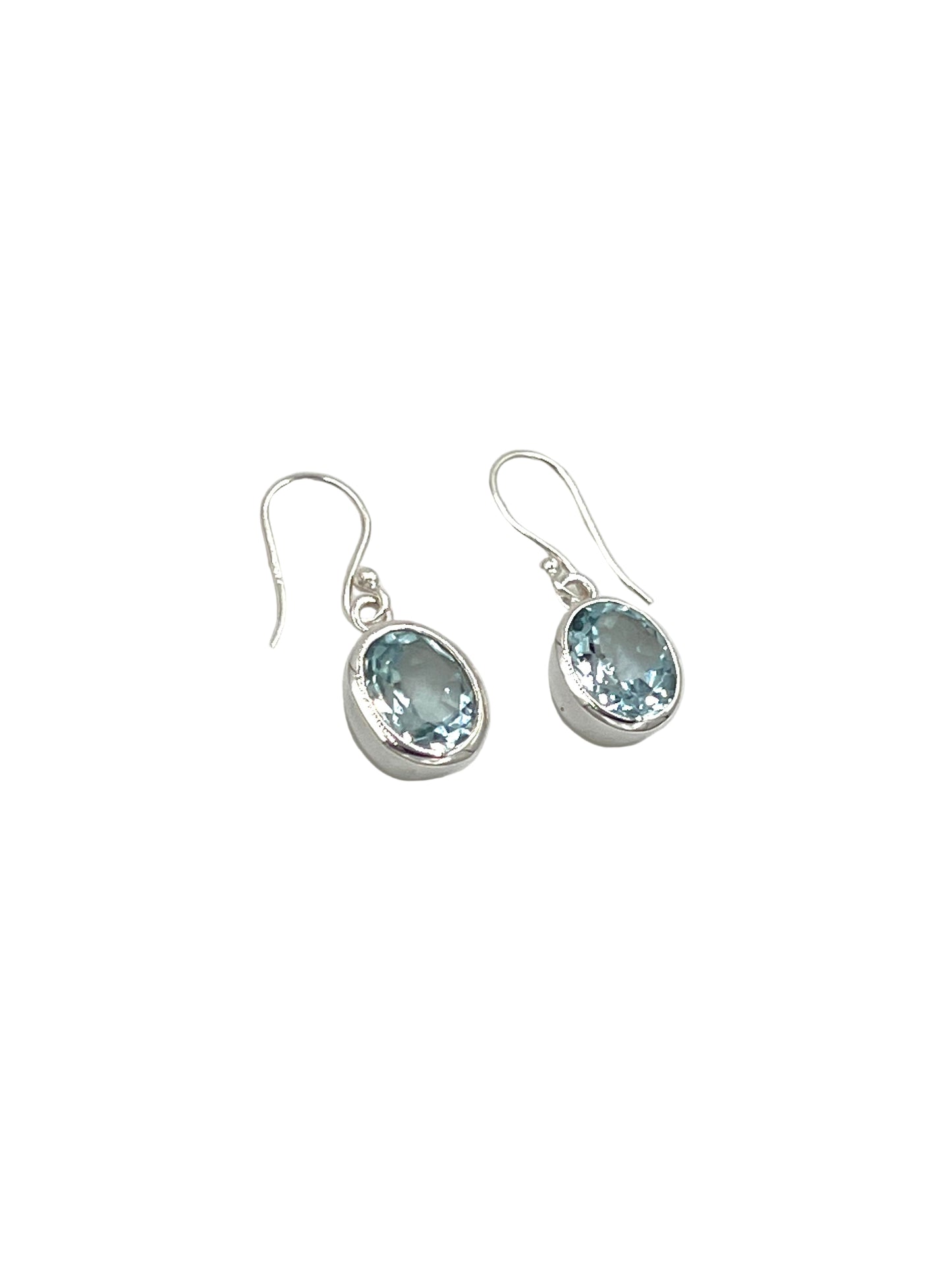 Blue Topaz Earrings