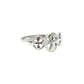 Sterling Silver Framed Triple Ankh Ring