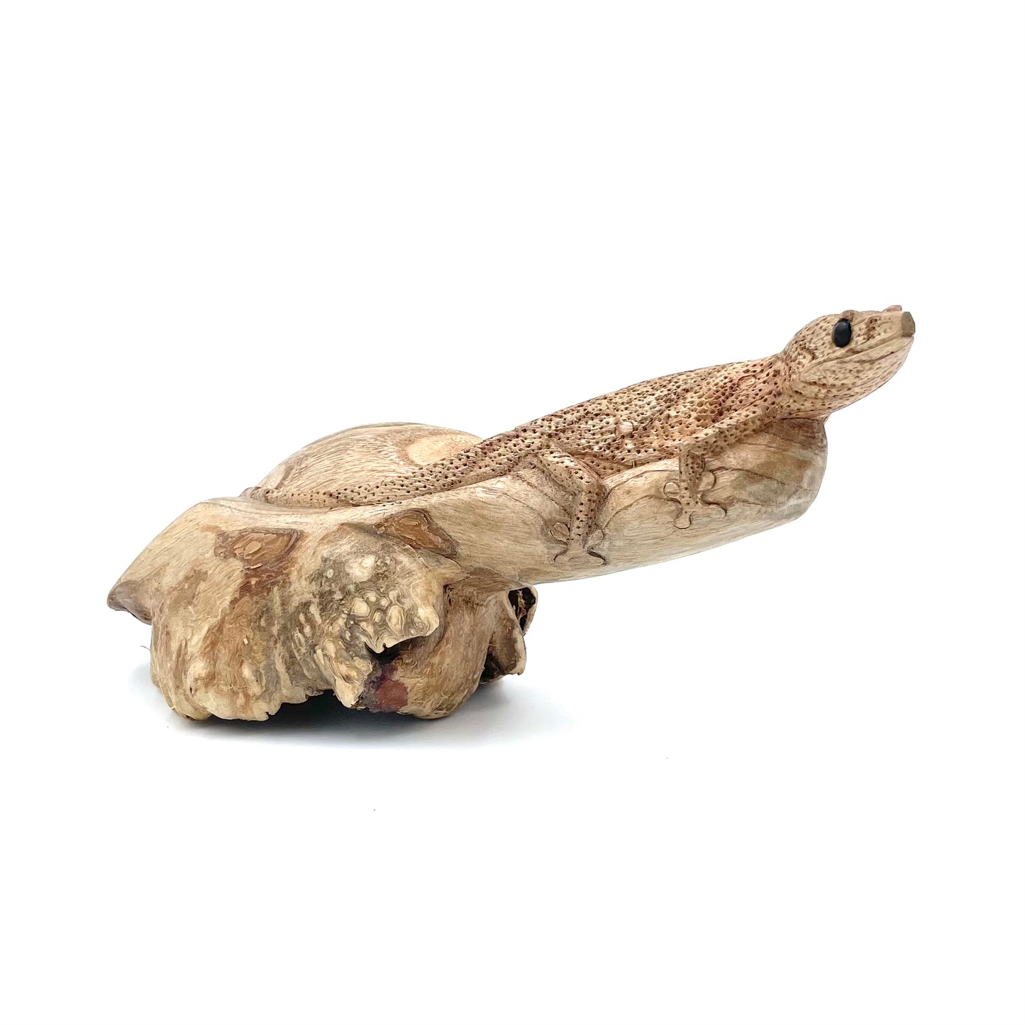 Parasite Wood Gecko Carvings
