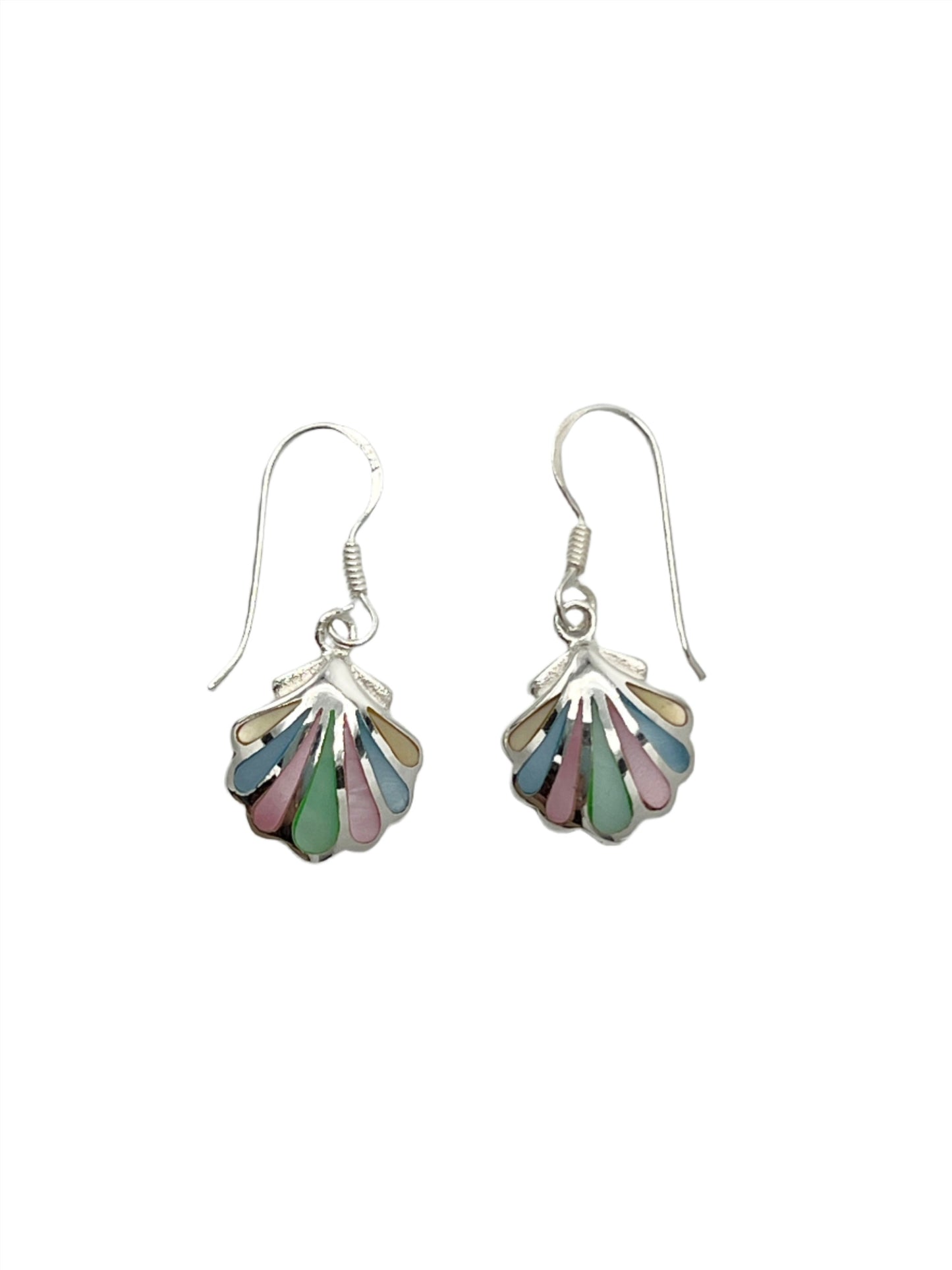 Sterling Silver Shell Earrings