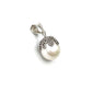 Sterling Silver Drop Pearl Pendants