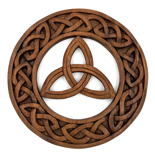 Trinity Knot Panel Carving