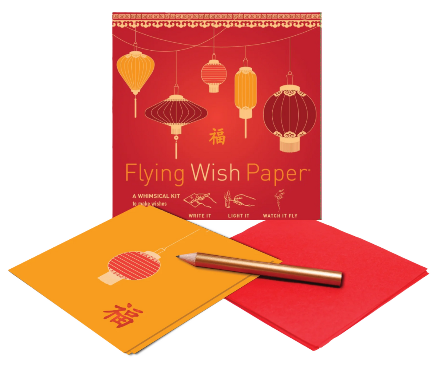 GOOD FORTUNE Wish Paper Kit