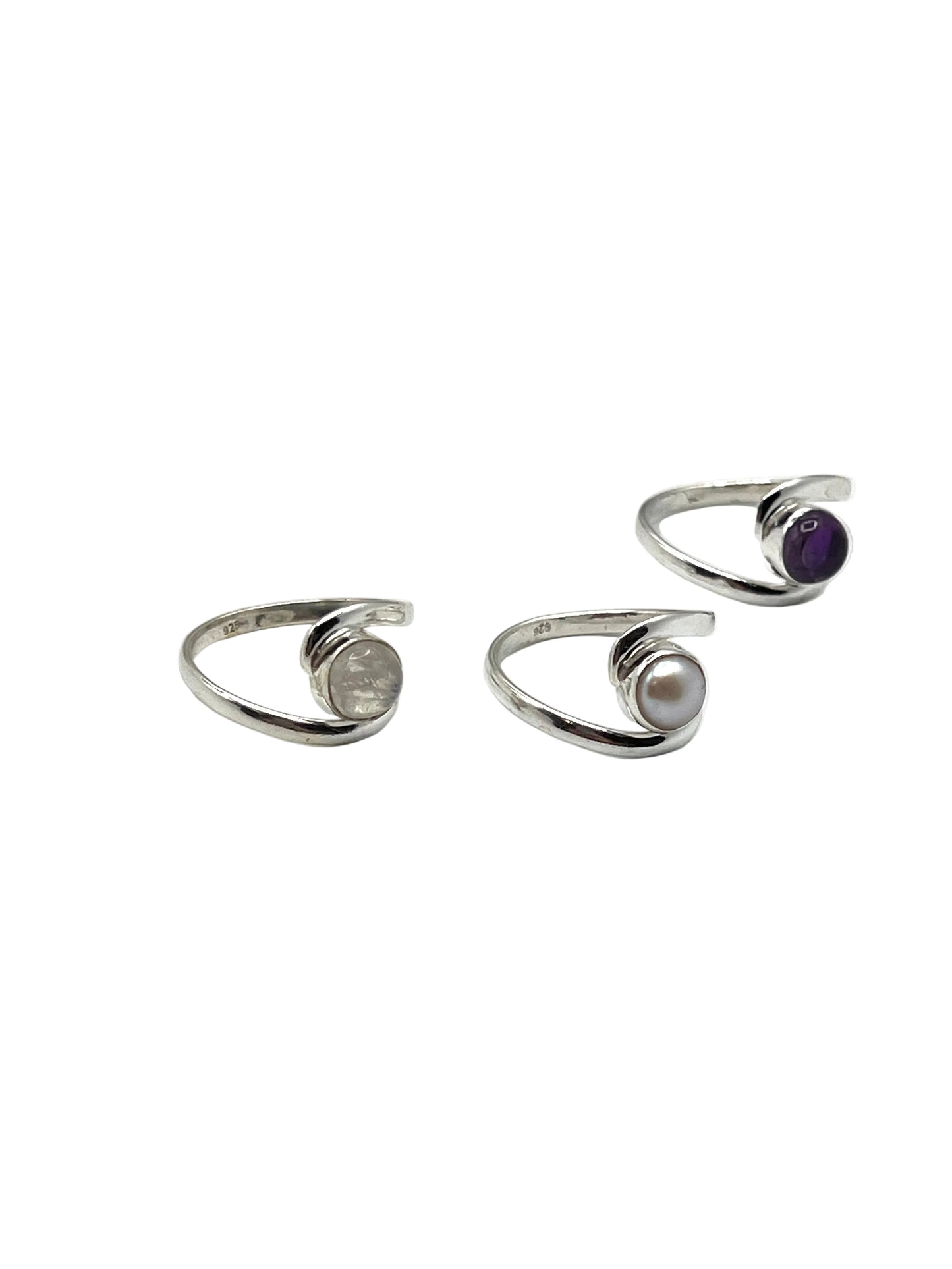 Gemstone Wrap Rings