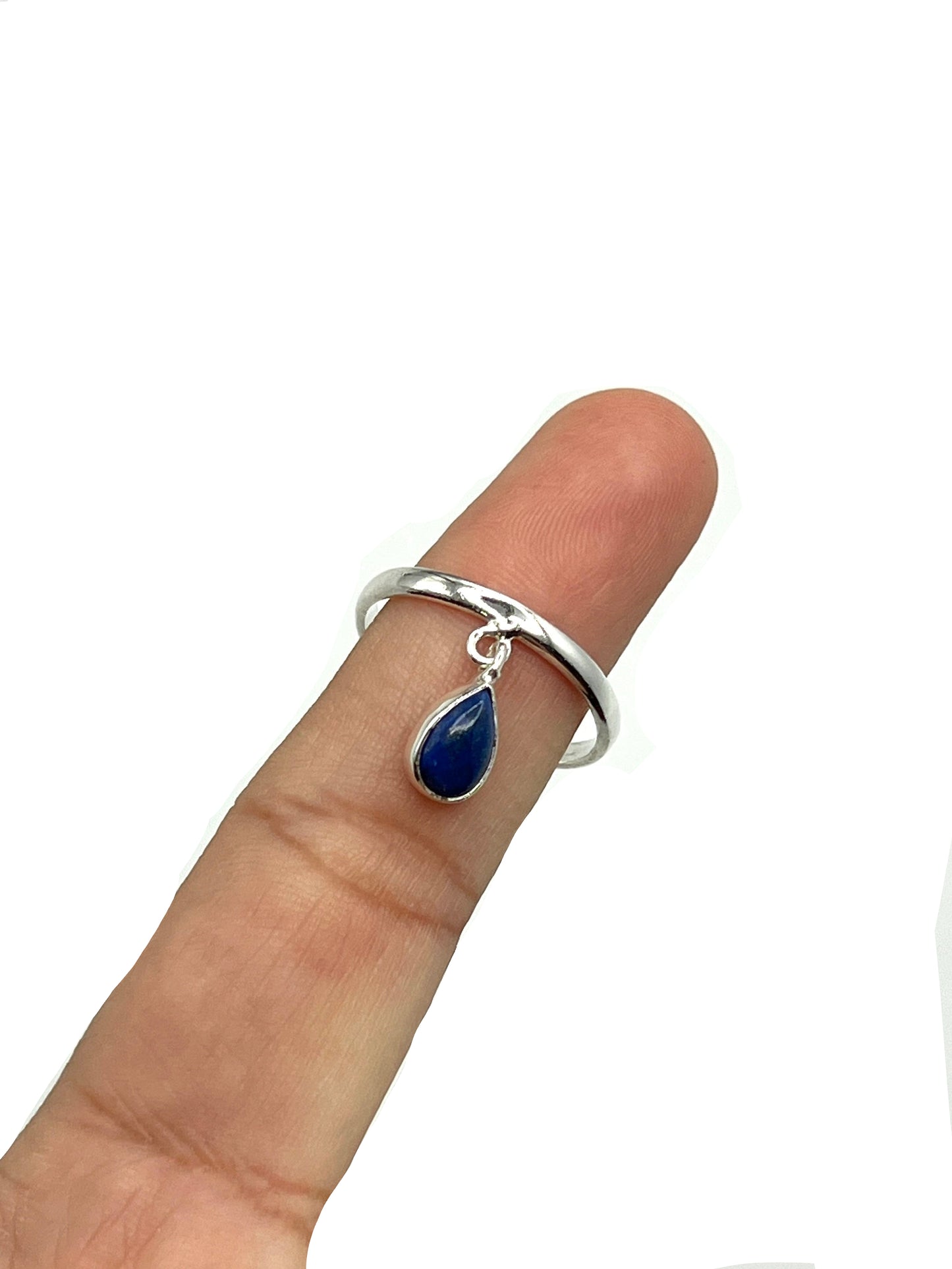 Dangle Gemstone Rings