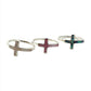Sterling Silver Shell Cross Ring