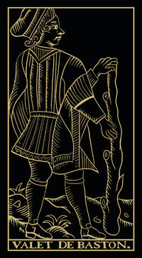 Marseille Tarot - Gold and Black Edition