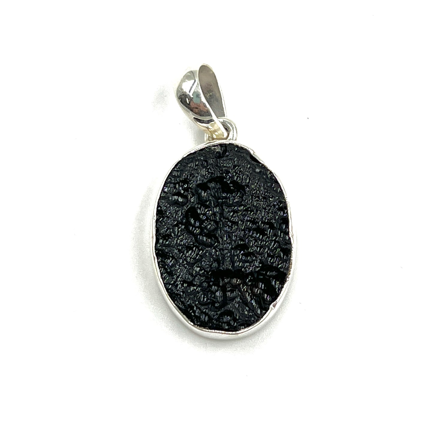 Tektite Oval Pendants