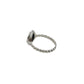 Teardrop Gemstone Beaded Ring