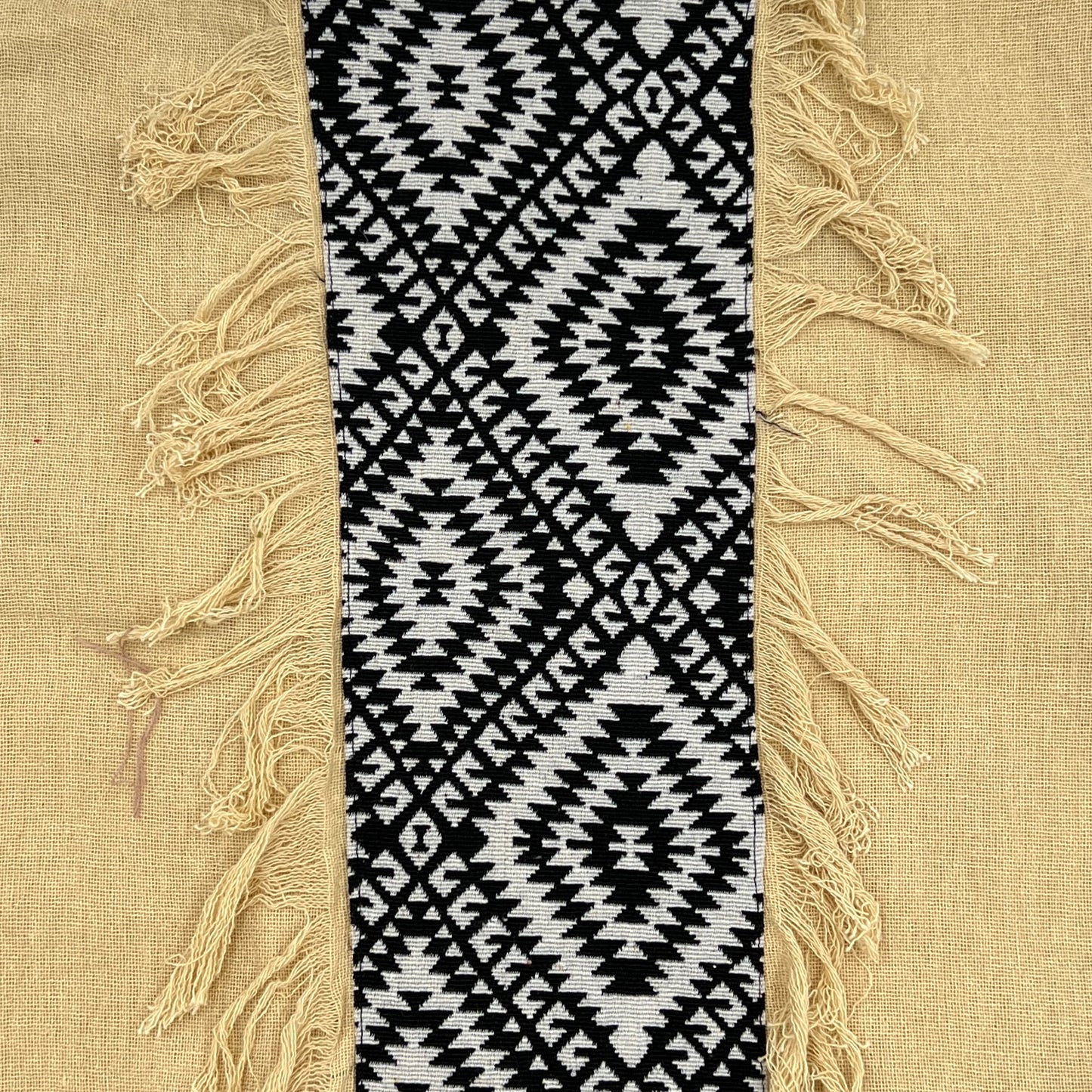 Desert Rose Print Fringe Dress