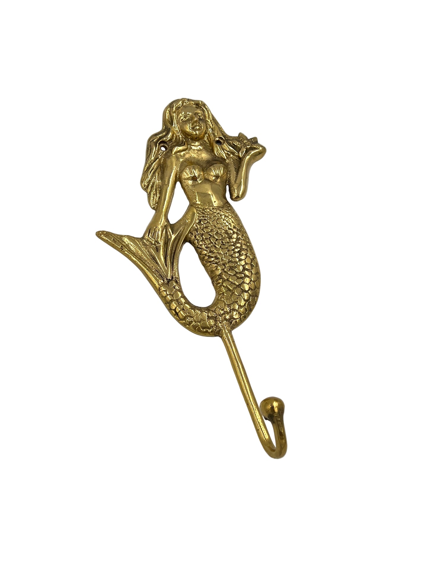 Bronze Mermaid Wall Hook