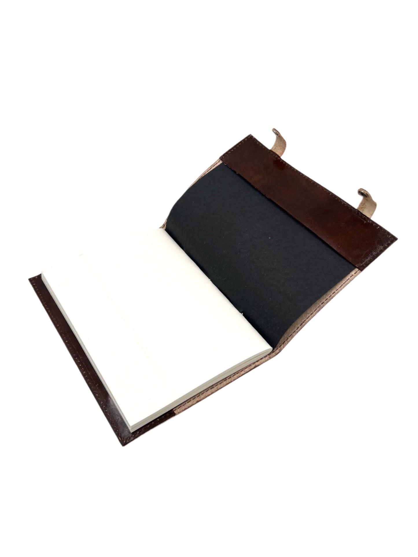 Camel Leather Gemstone Journal | Lotus | 10" x 7" x 1/2"