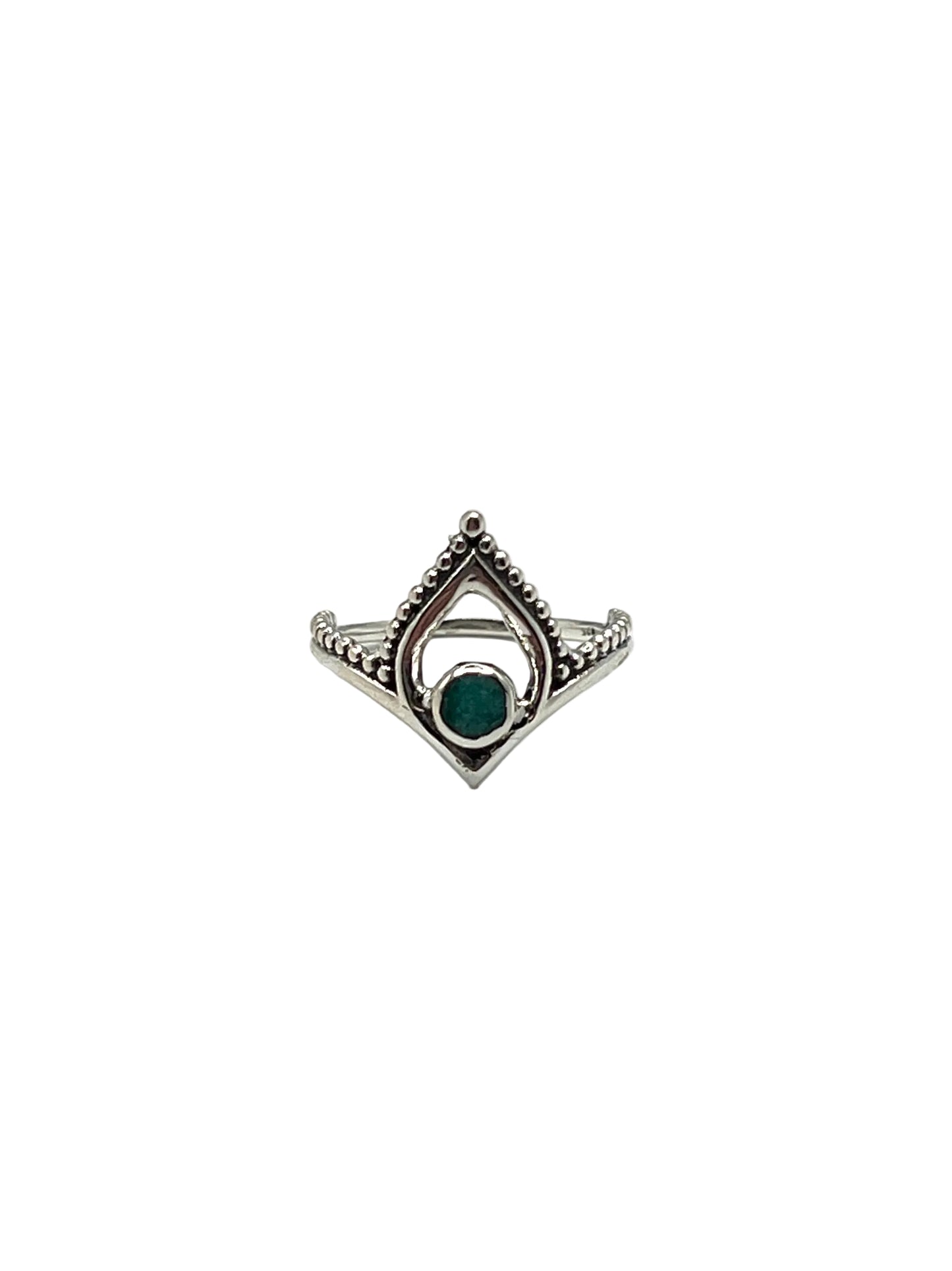 Crown Gemstone Rings