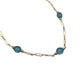 Aquamarine Gold Filled Necklace