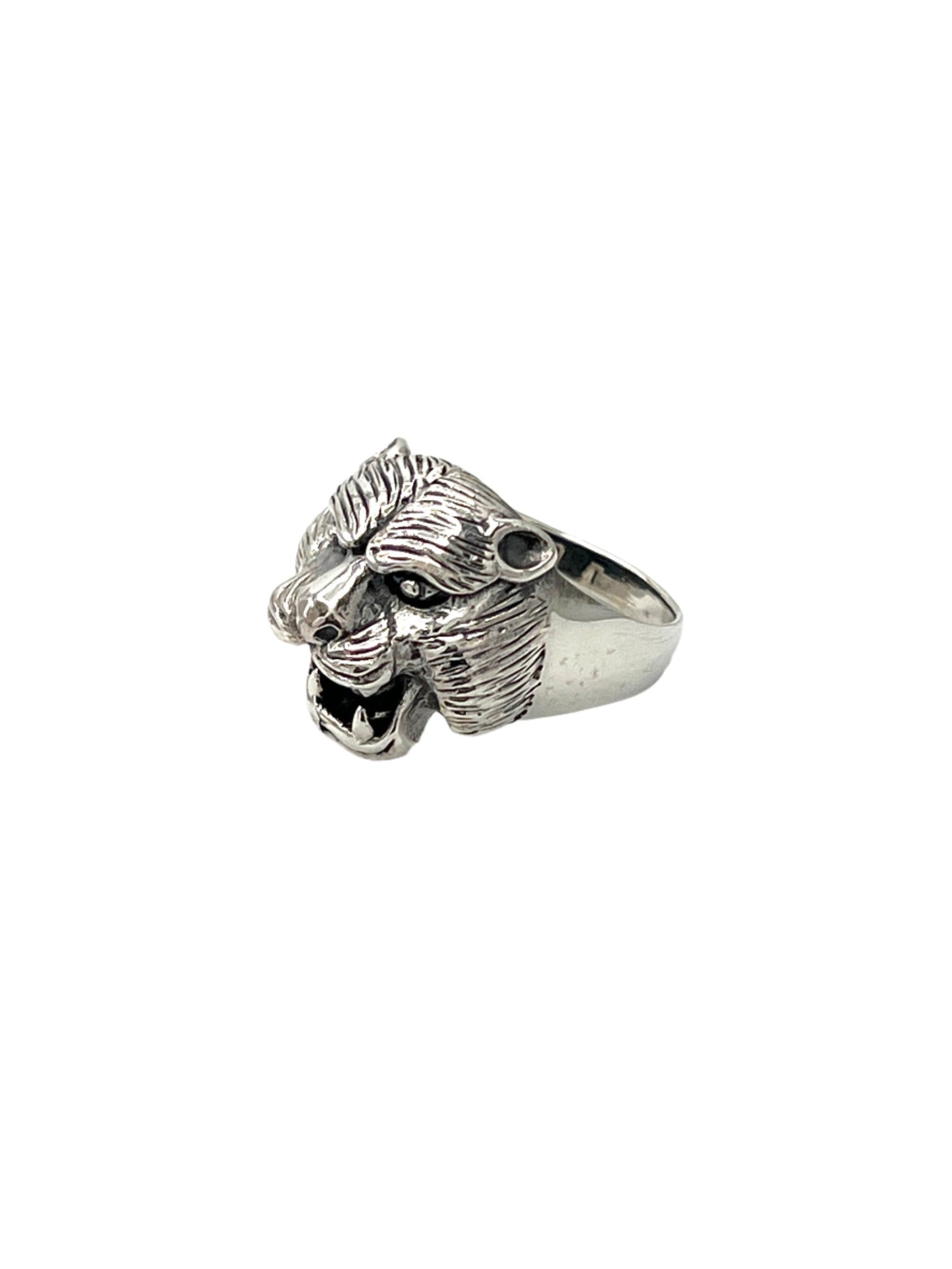 Sterling Silver Jaguar Ring