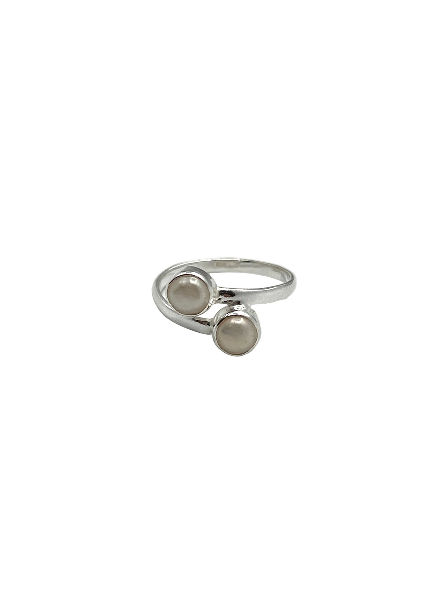 Double Teardrop Gemstone Rings