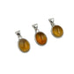 Silver Citrine Pendants