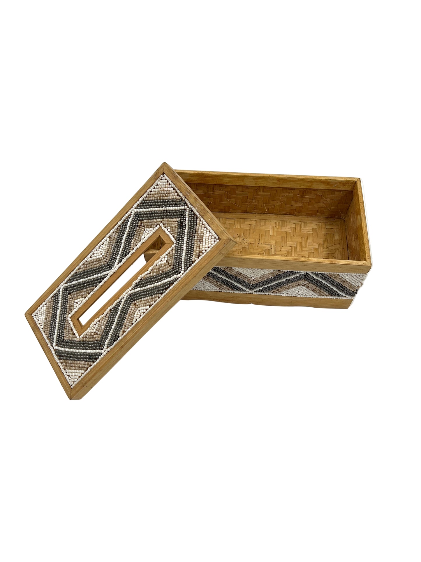 Bali Beaded Tissue Box