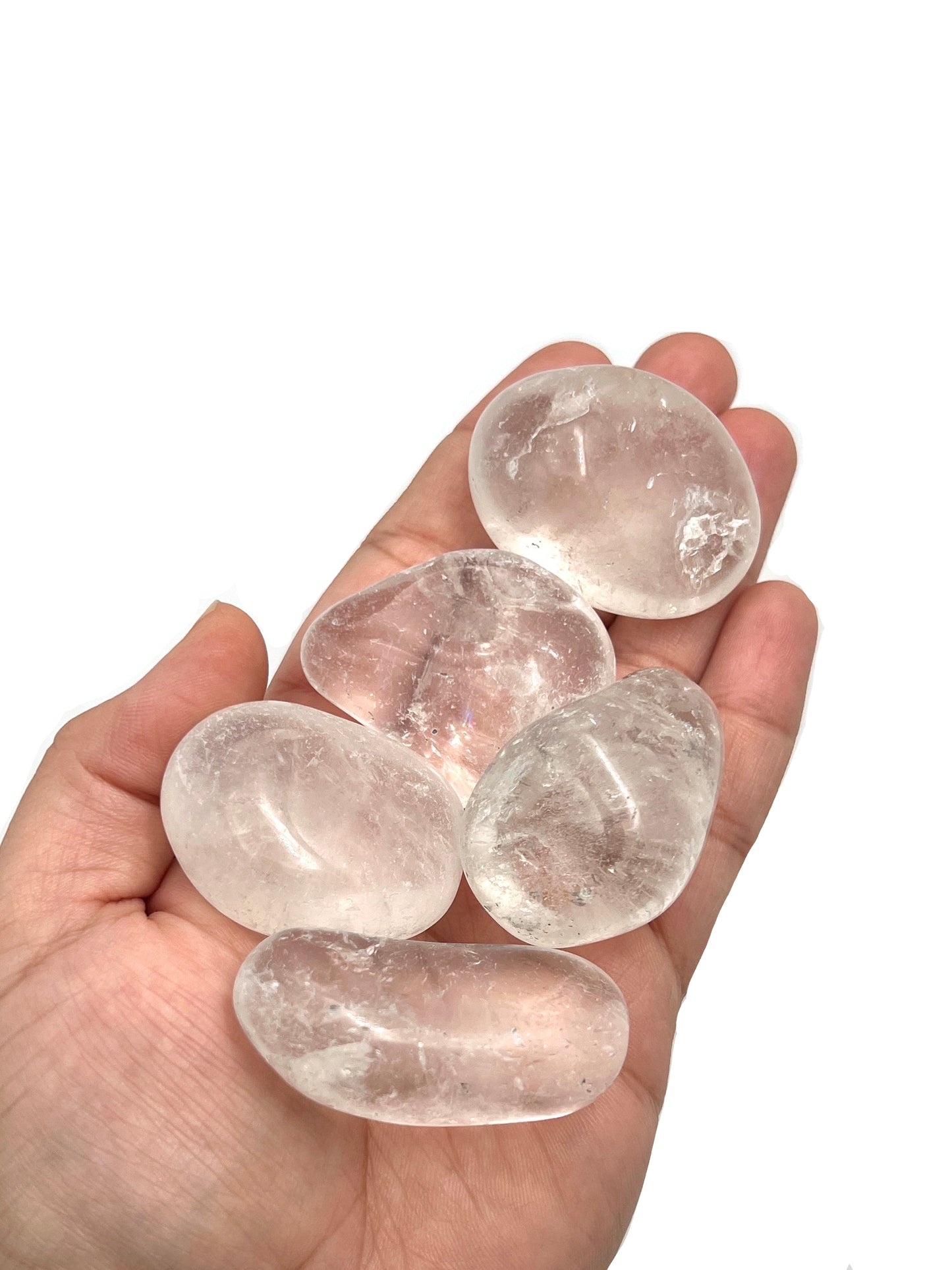 Clear Quartz Crystal Tumbles