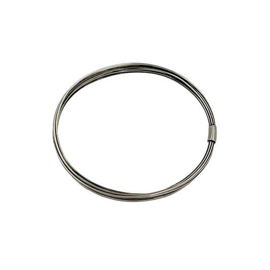 Oxidized Sterling Silver Multi Strand Bangles