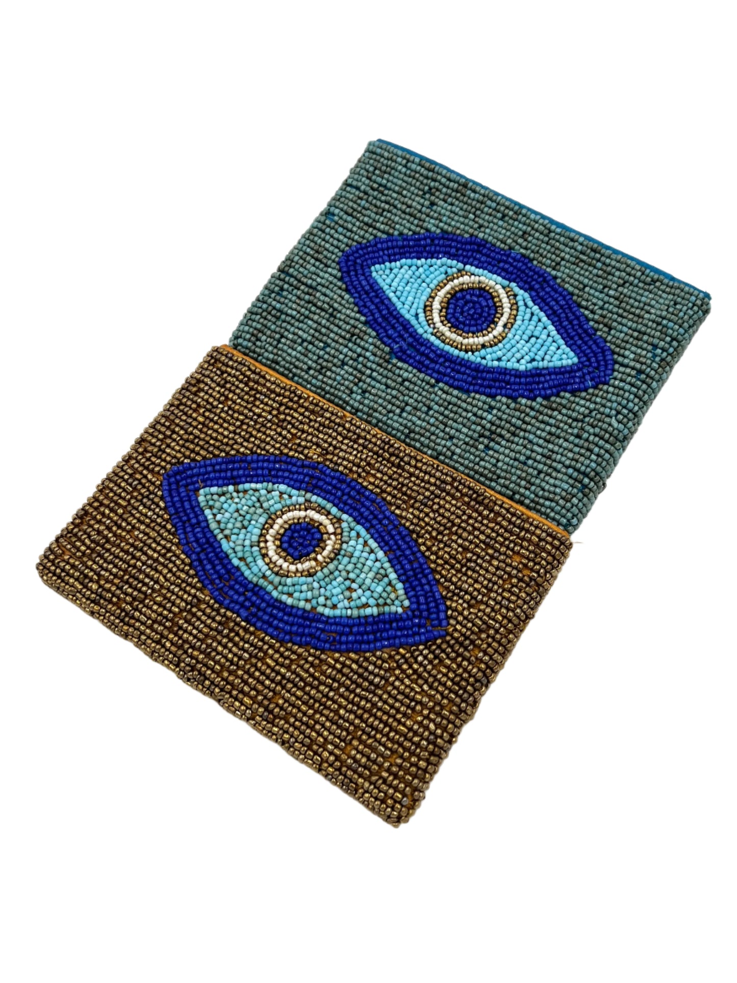 Beaded Evil Eye Coin Purse