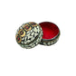 Mini Mosaic Indian Handmade Metal Jewelry Tin