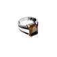 Silver Zultanite Faceted Ring