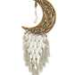 Woven Wood Moon Dream Catcher