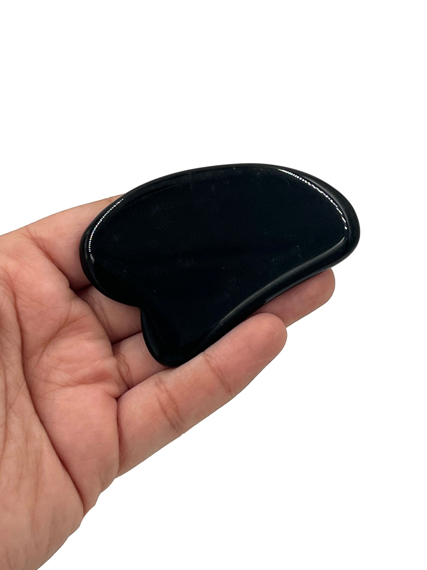 Obsidian Guasha Massage Stones