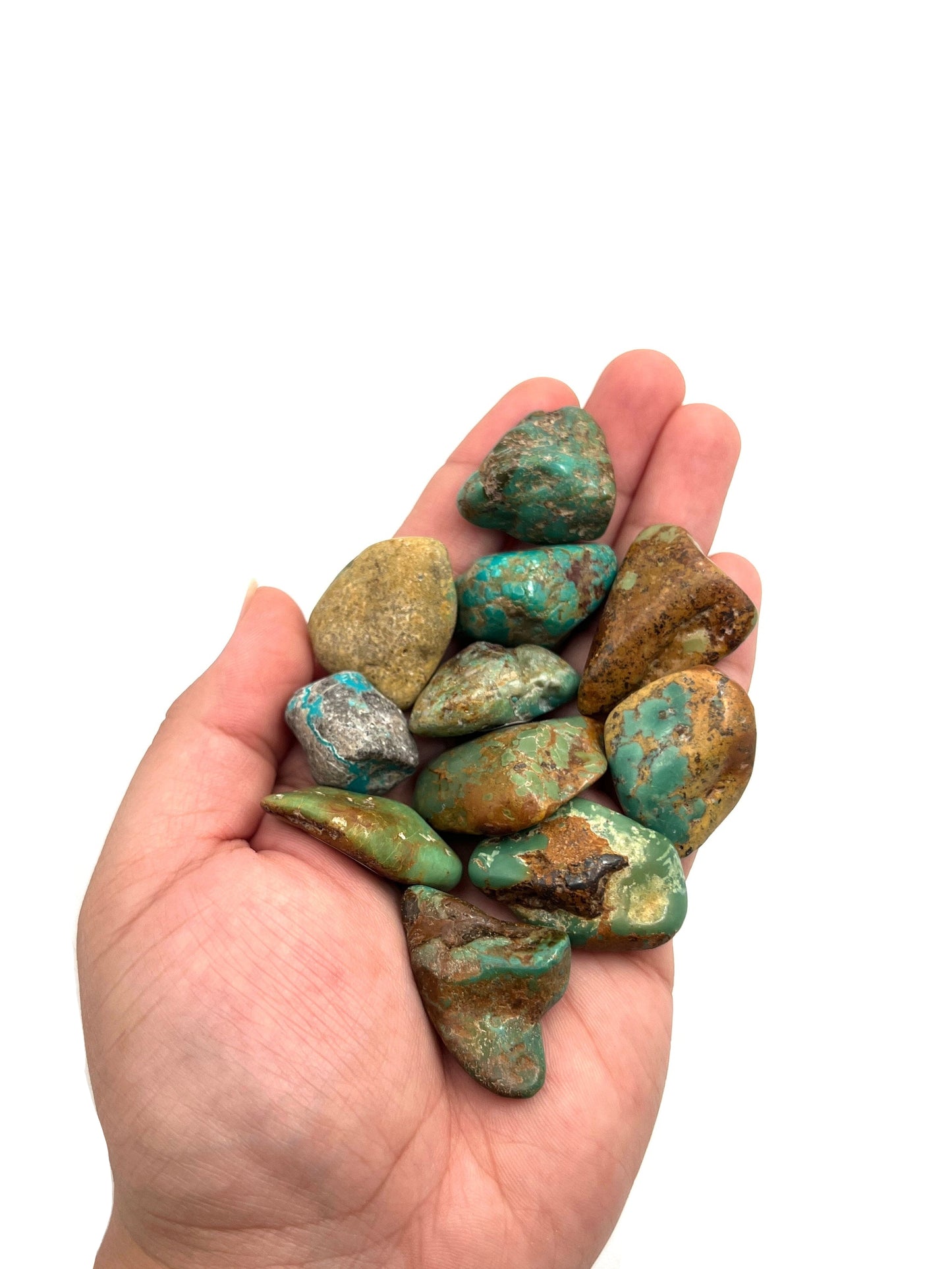 Chinese Turquoise Tumbles