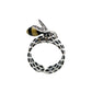 Amber Honey Comb Rings