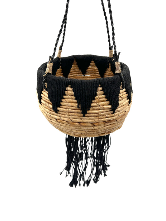 Banana Leaf Hanging Plant Basket Sets